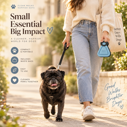 Foldable Dog Pooper Scooper with Waste Bags