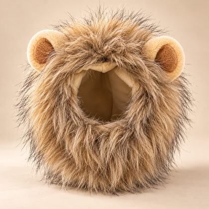 Lion Mane Pet Costume for Cats & Small Dogs