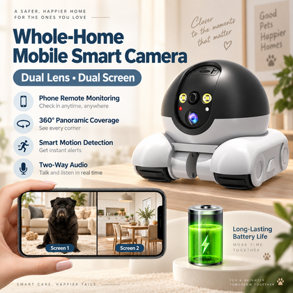 Smart Pet Camera Robot