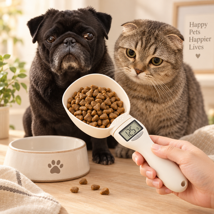 Digital Pet Food Measuring Scoop with LED Display