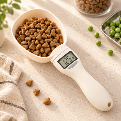 Digital Pet Food Measuring Scoop with LED Display