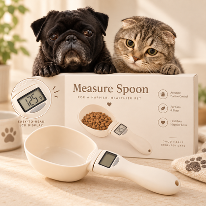 Digital Pet Food Measuring Scoop with LED Display