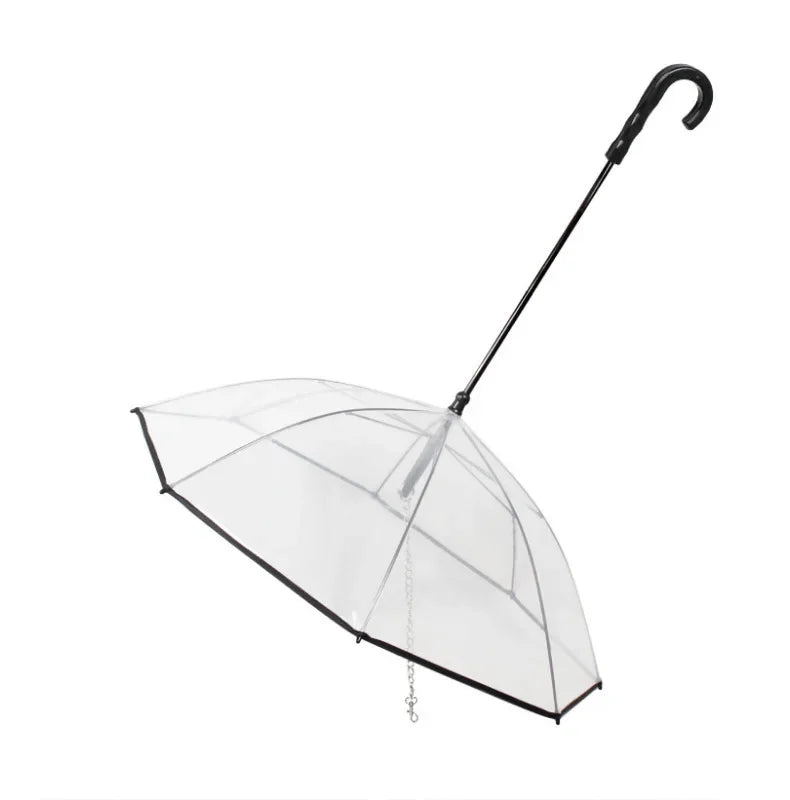 Transparent Dog Umbrella