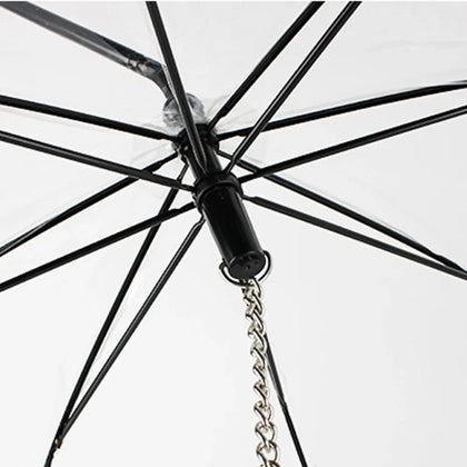 Transparent Dog Umbrella