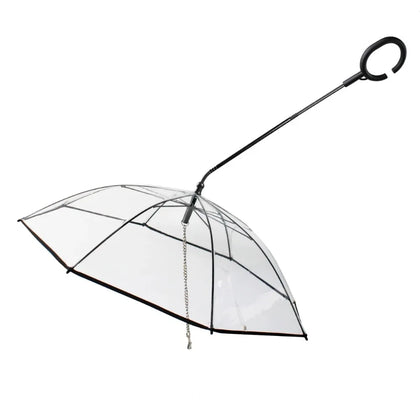 Transparent Dog Umbrella